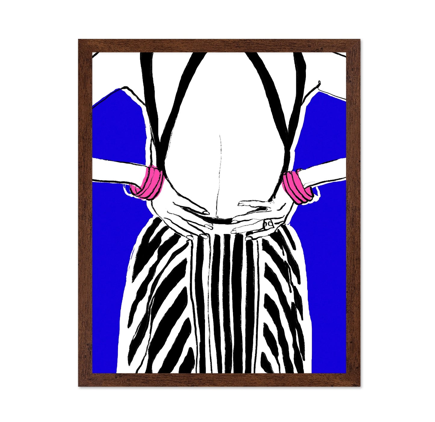 Striped Fashion Figure No2