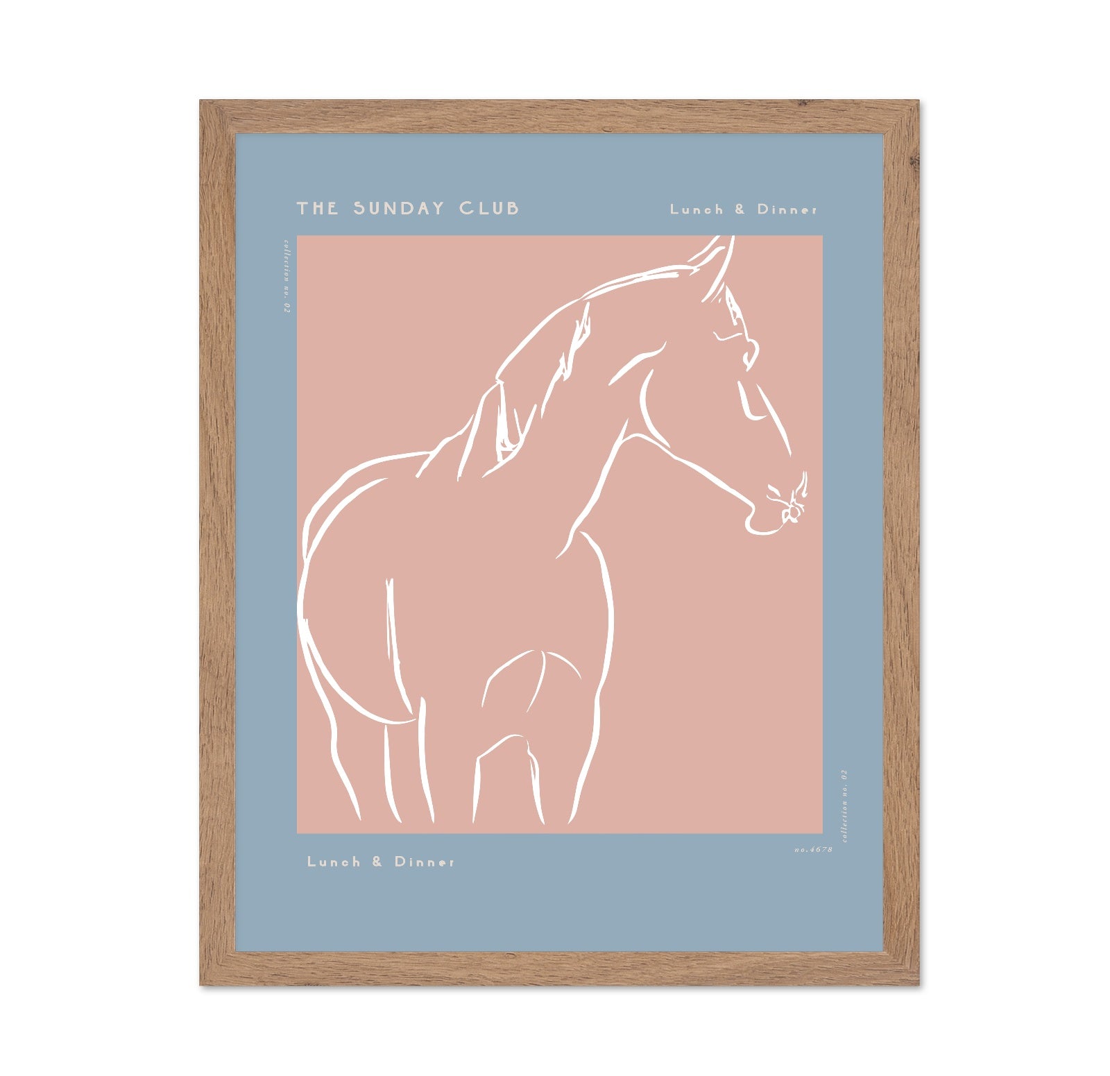 Minimal Horse Outline