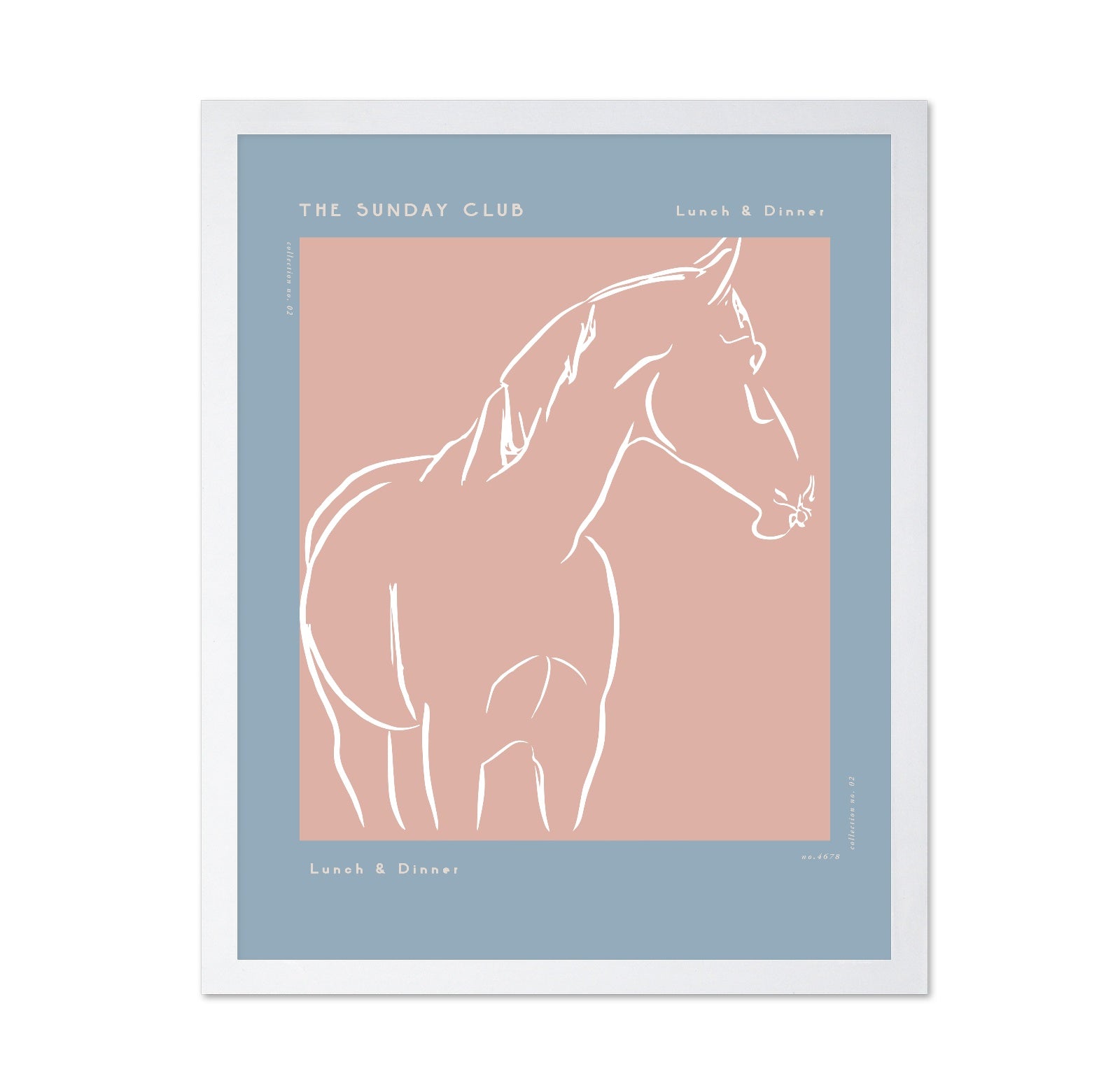 Minimal Horse Outline