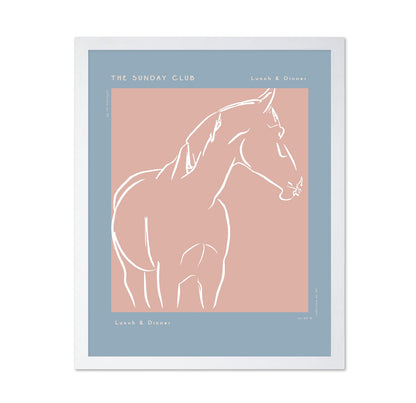 Minimal Horse Outline