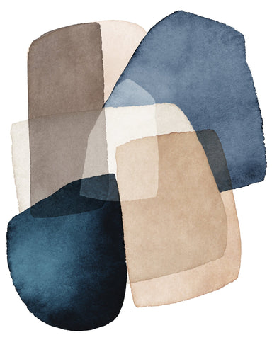 Neutral Abstract Shapes No4