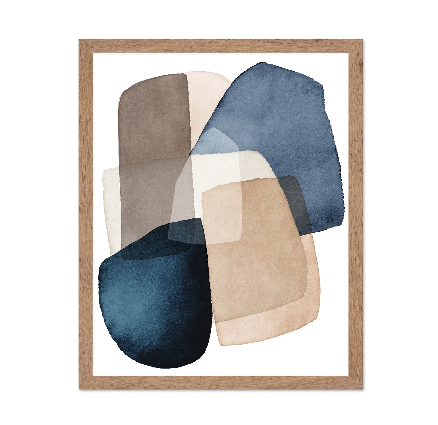 Neutral Abstract Shapes No4