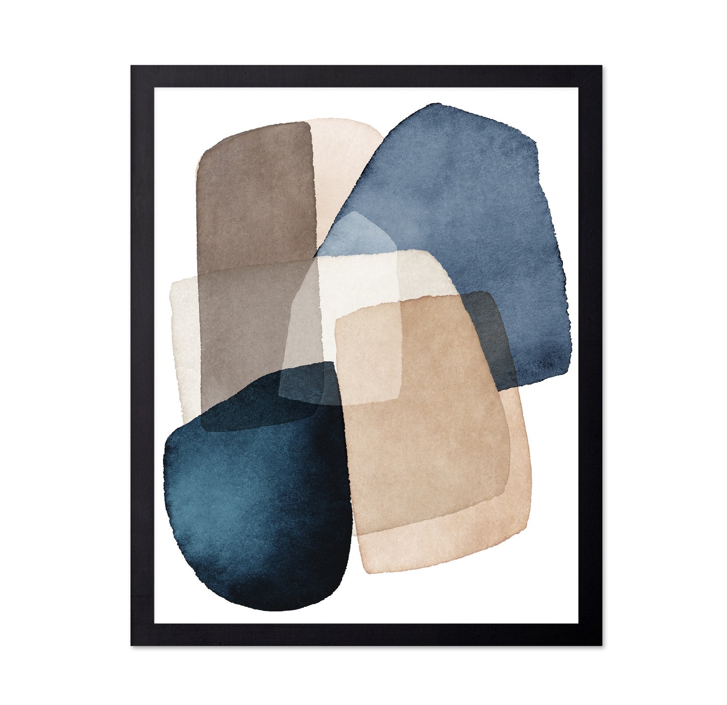 Neutral Abstract Shapes No4