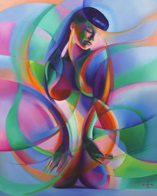 Colorful Abstract Figure