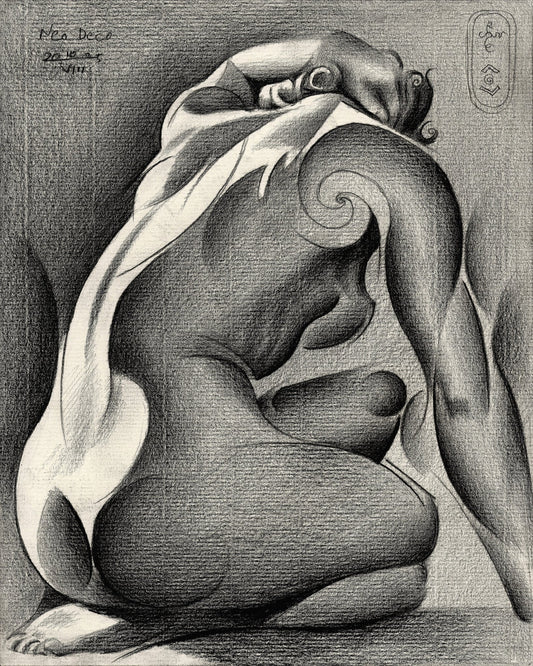 Seated Figure Study