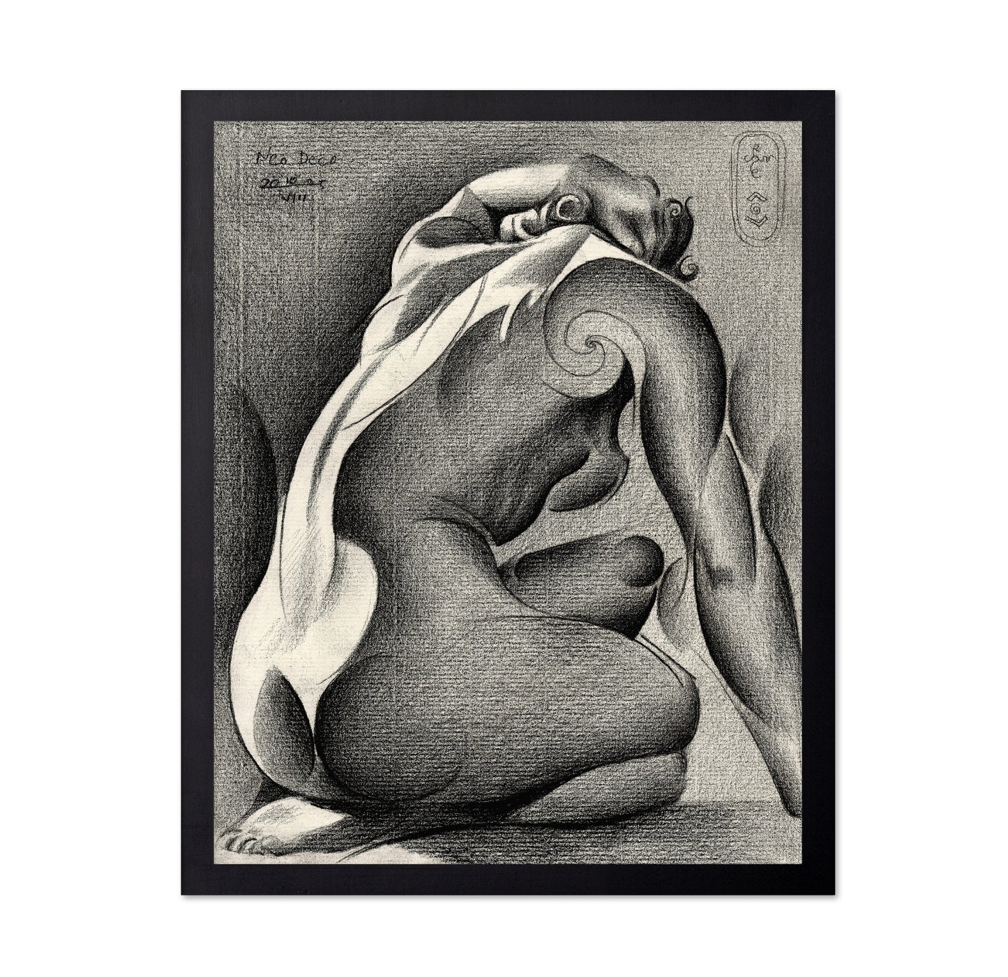 Seated Figure Study
