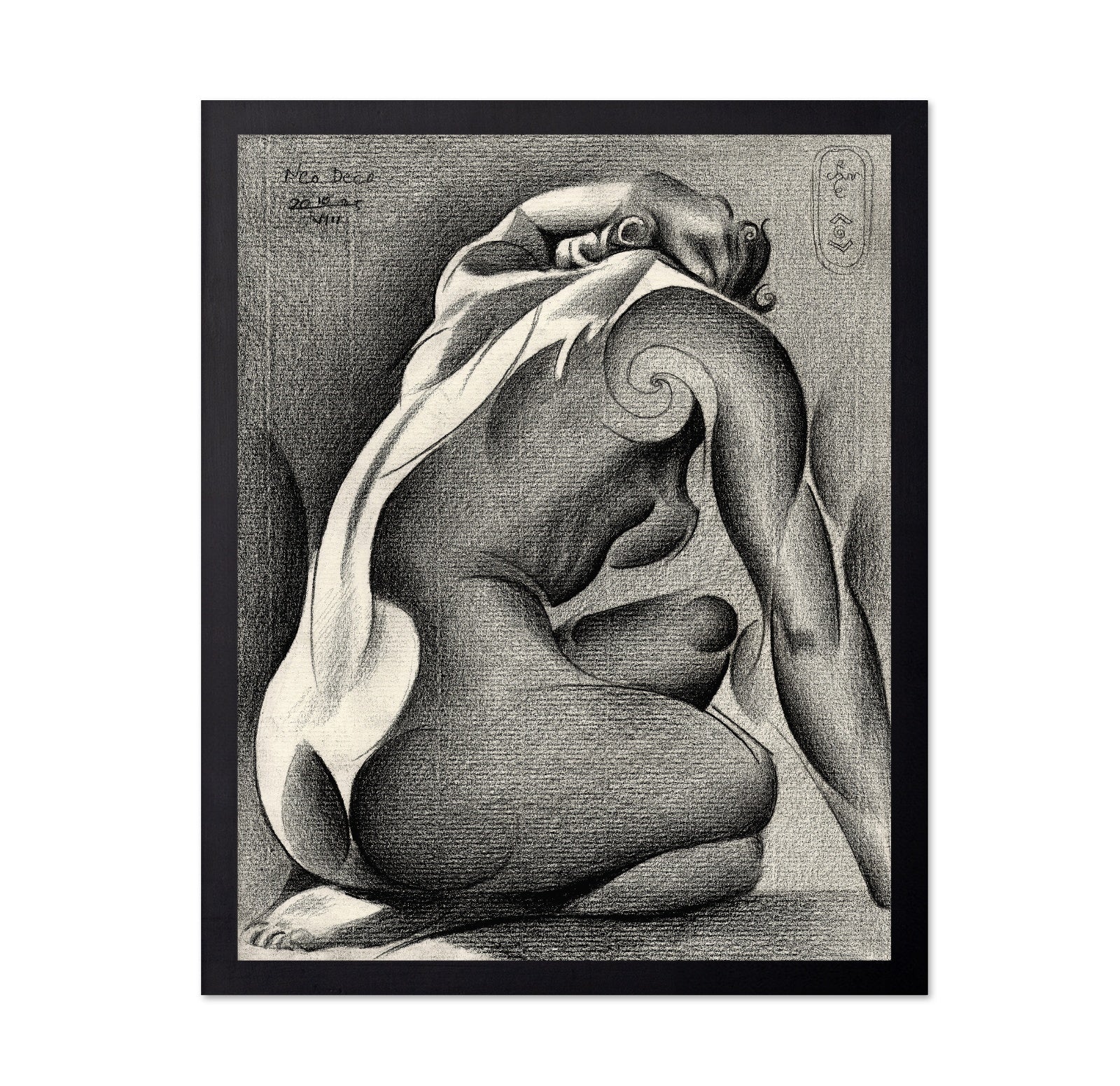 Seated Figure Study
