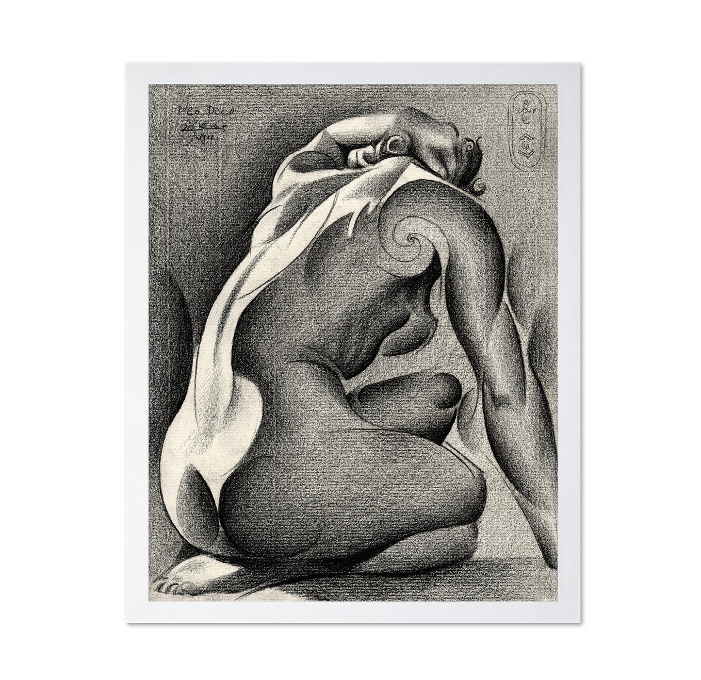 Seated Figure Study