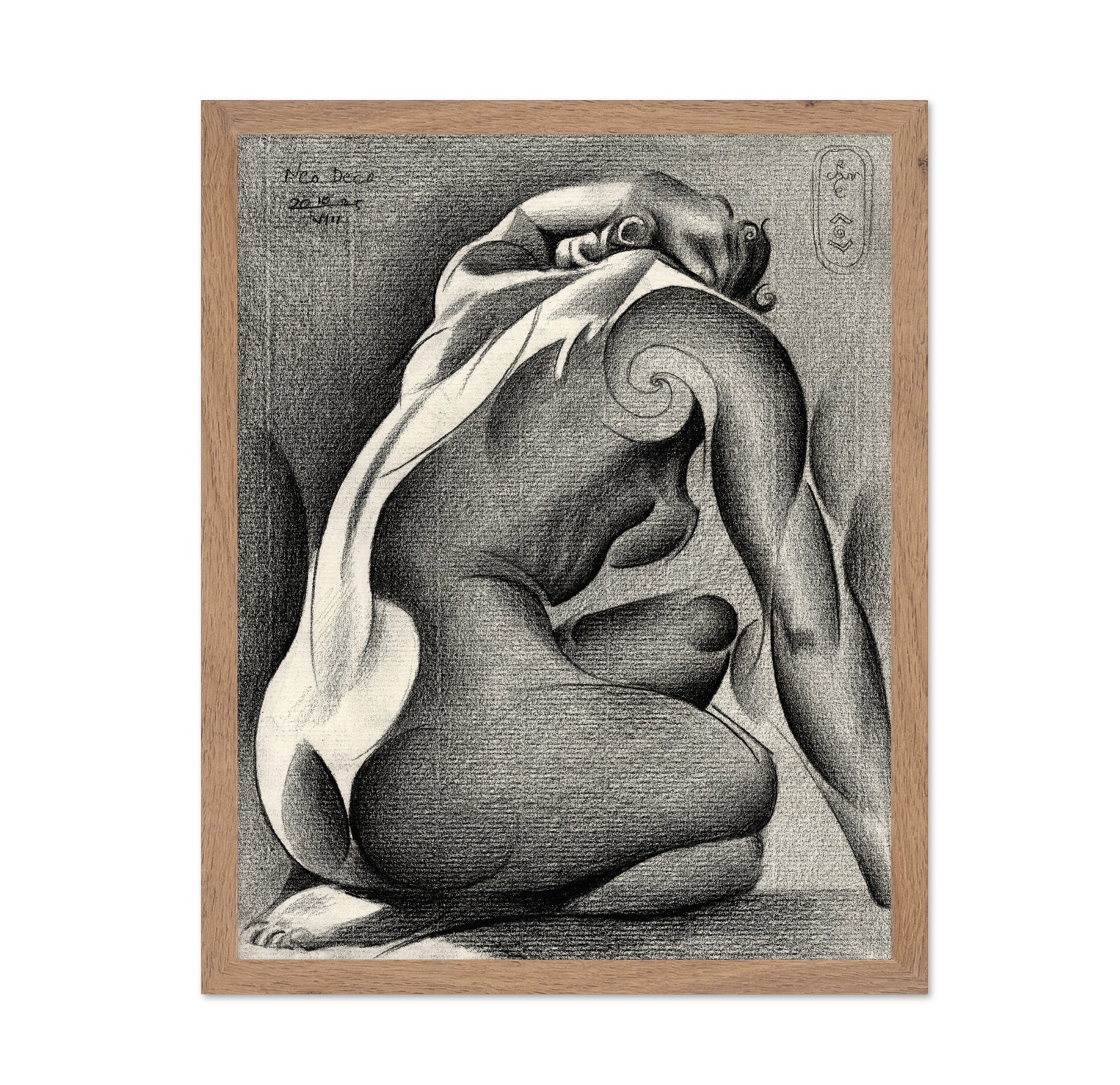 Seated Figure Study
