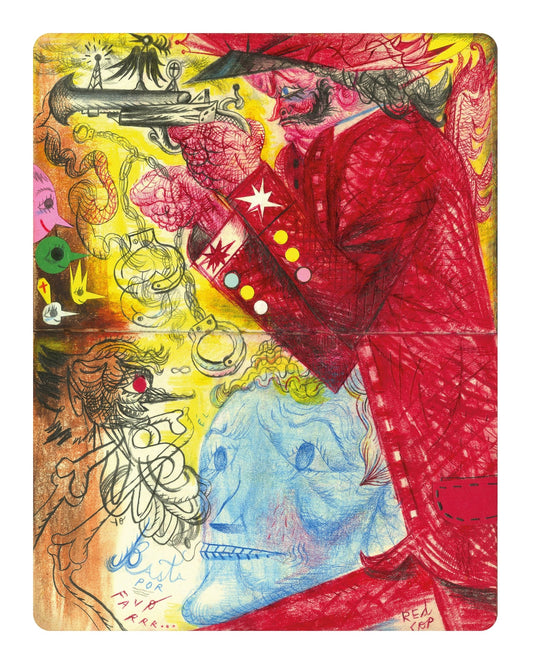 Surreal Red Figure No2