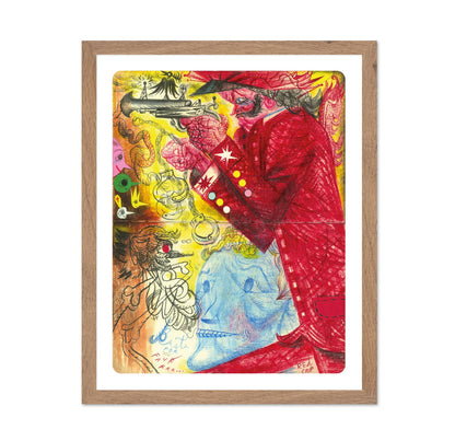 Surreal Red Figure No2