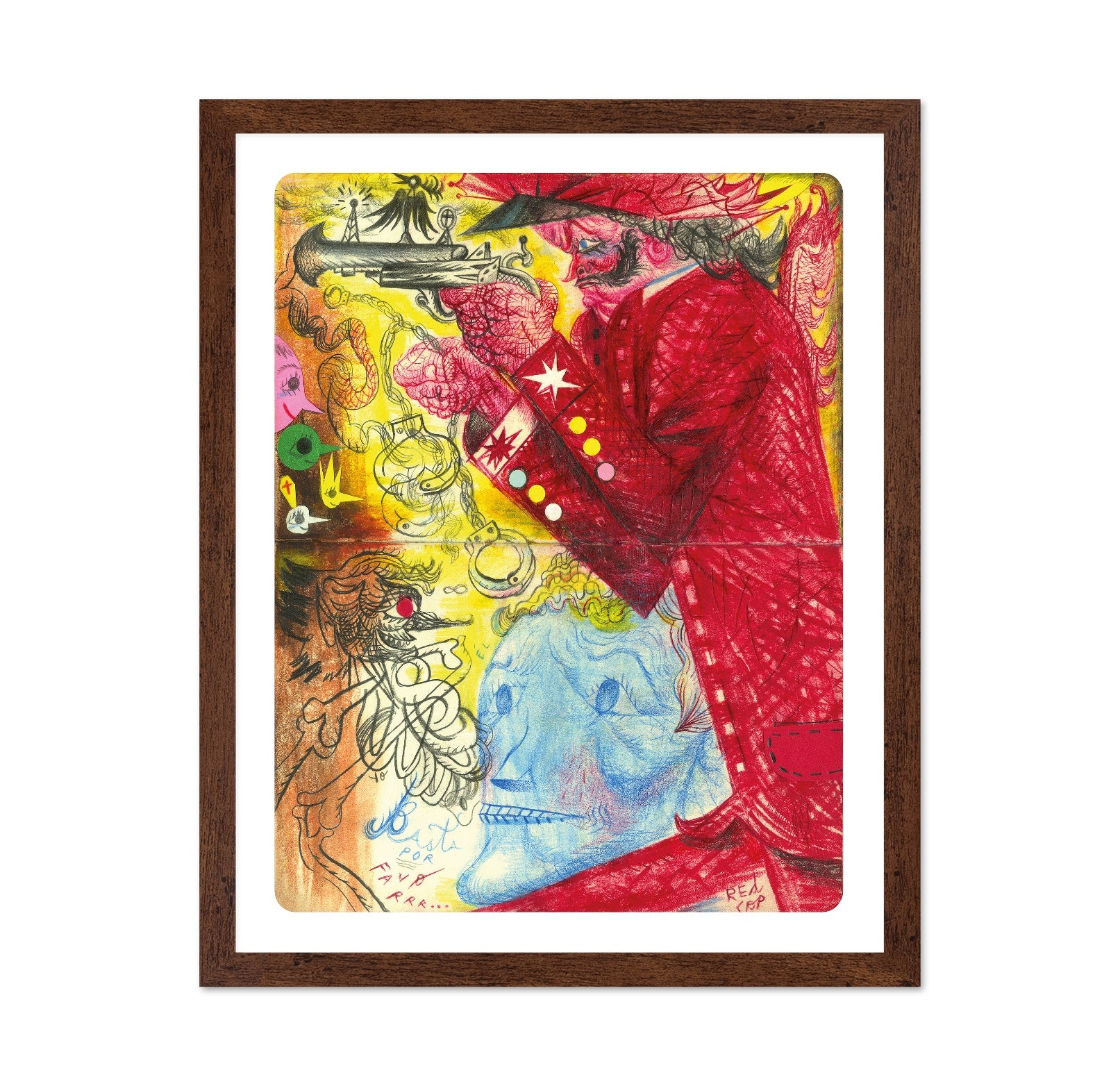 Surreal Red Figure No2