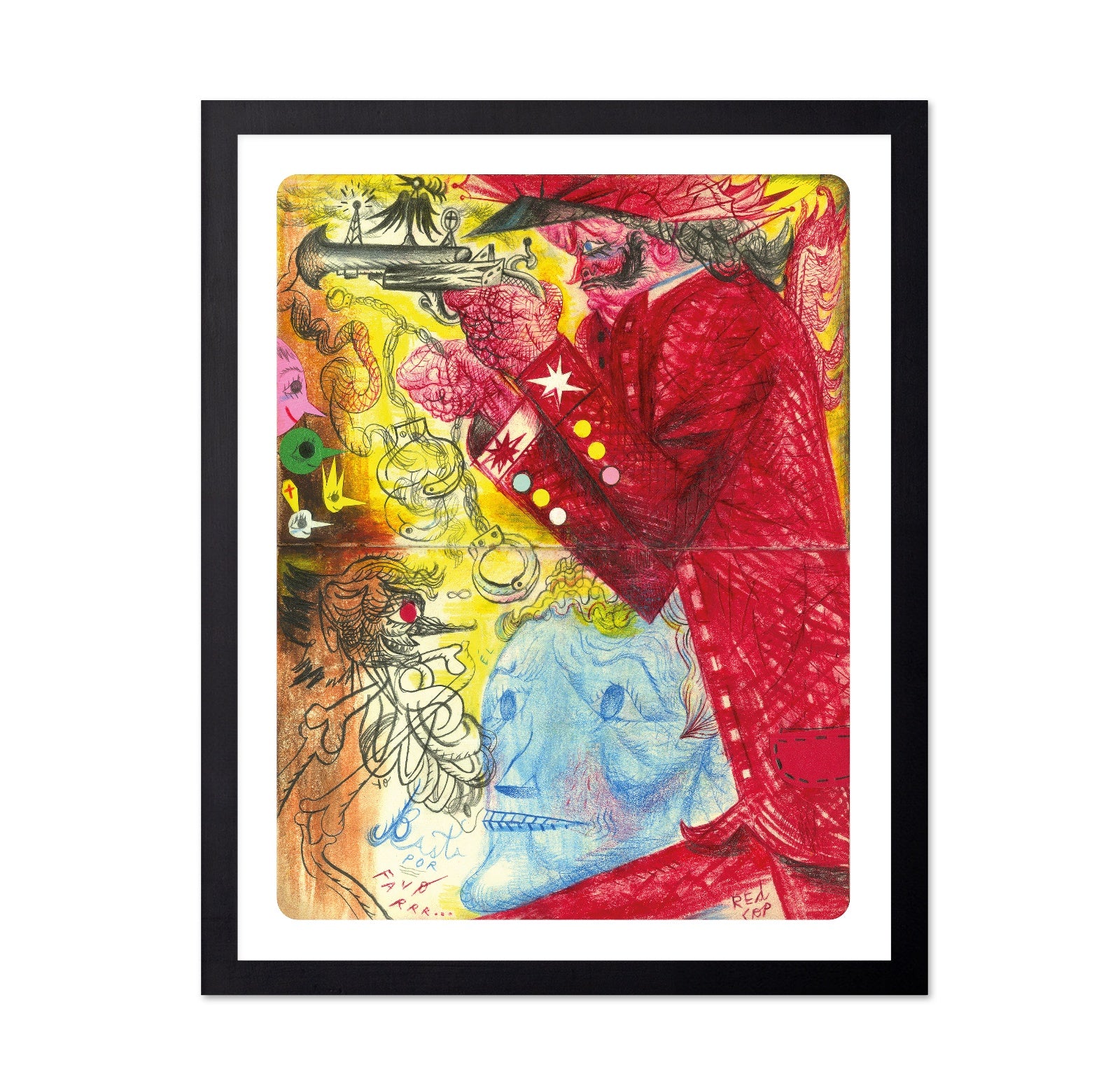 Surreal Red Figure No2