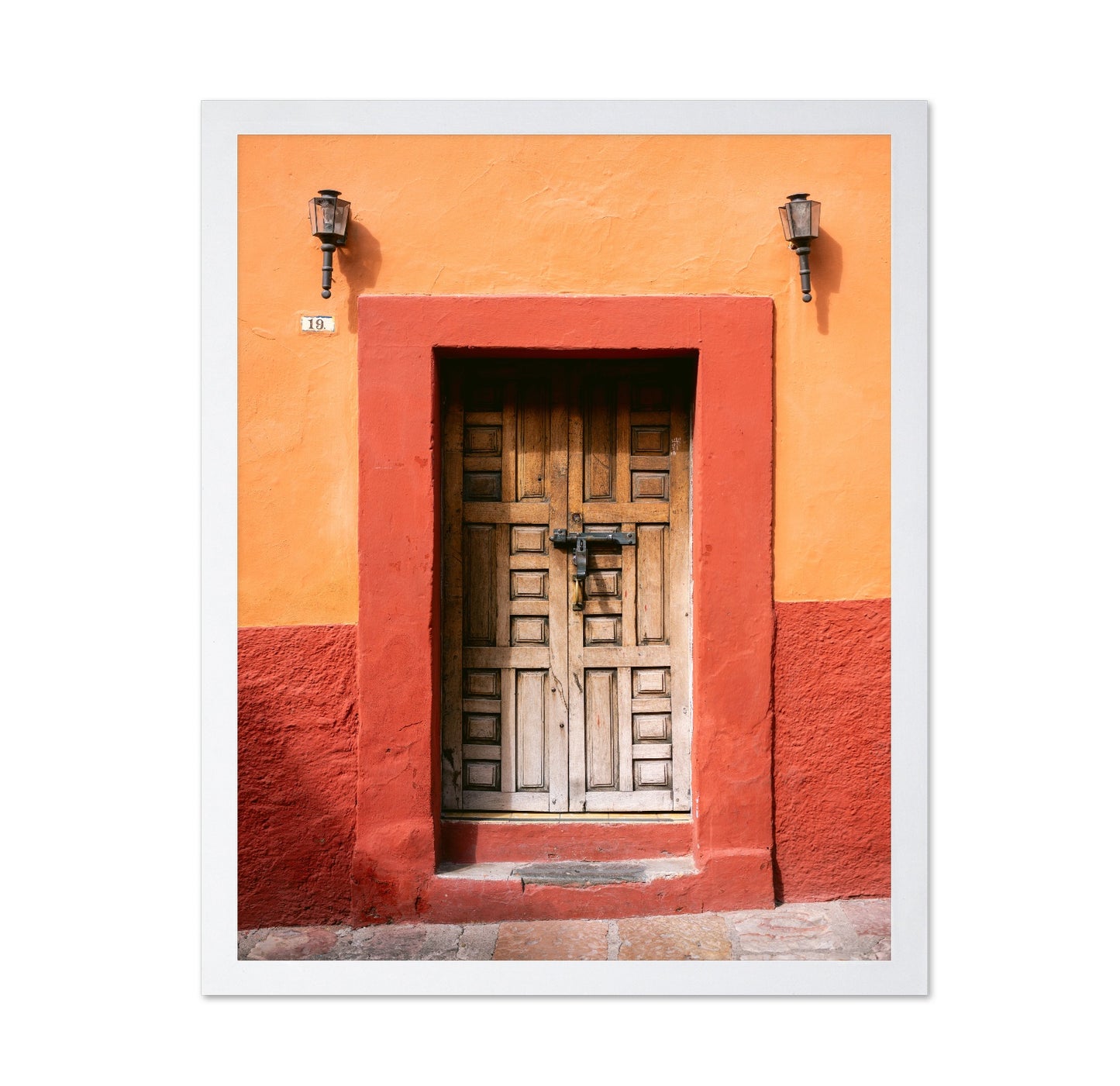 Rustic Painted Door