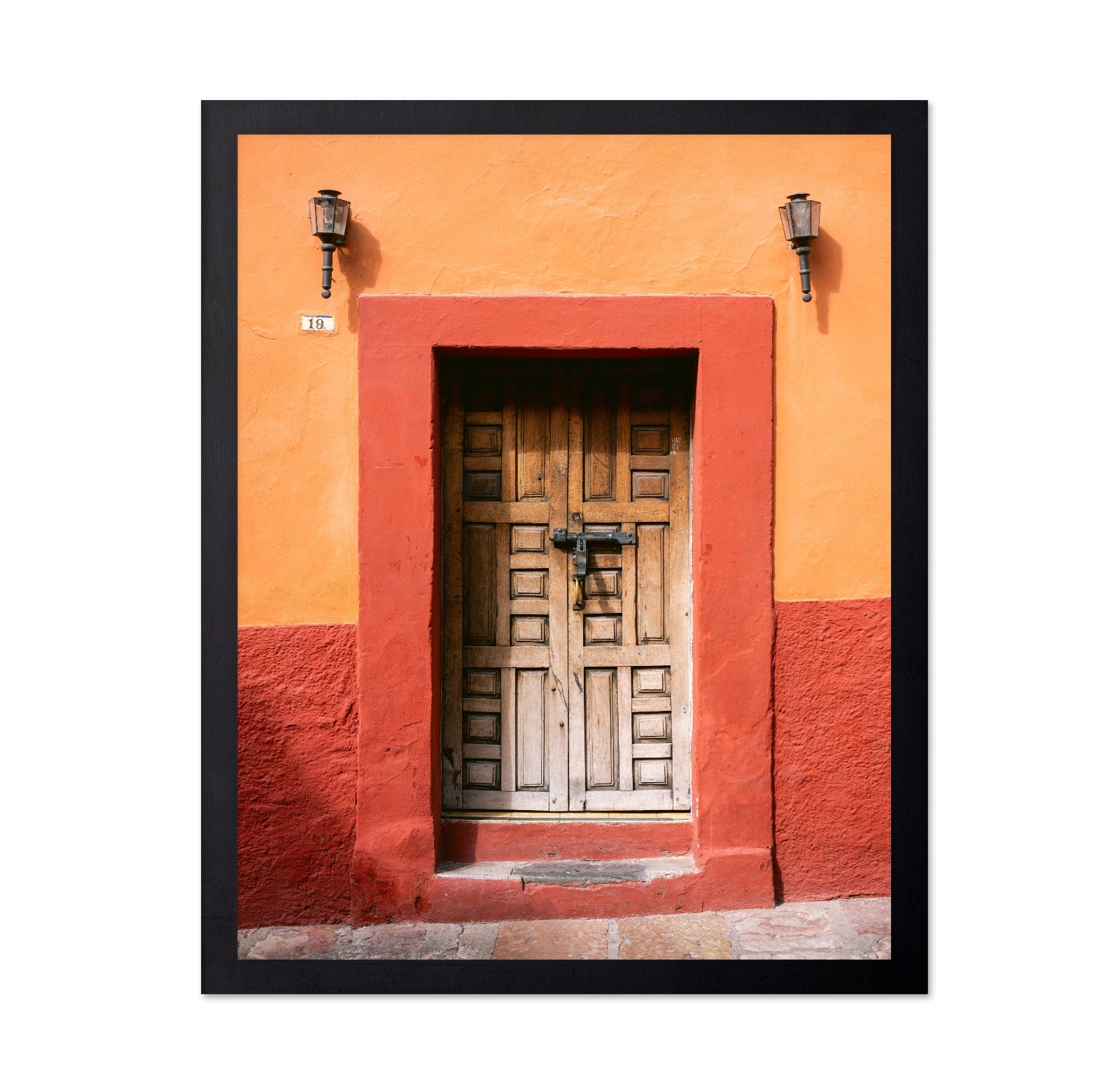 Rustic Painted Door