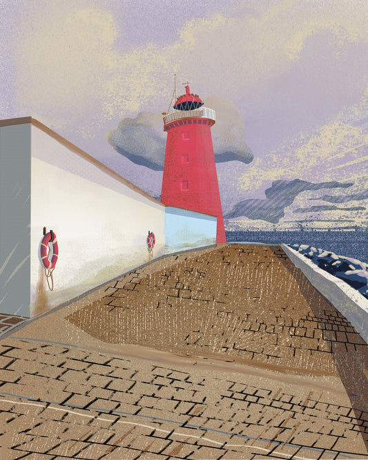 Coastal Lighthouse Path No2
