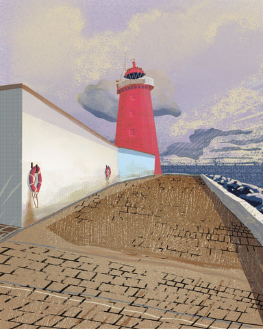Coastal Lighthouse Path No2