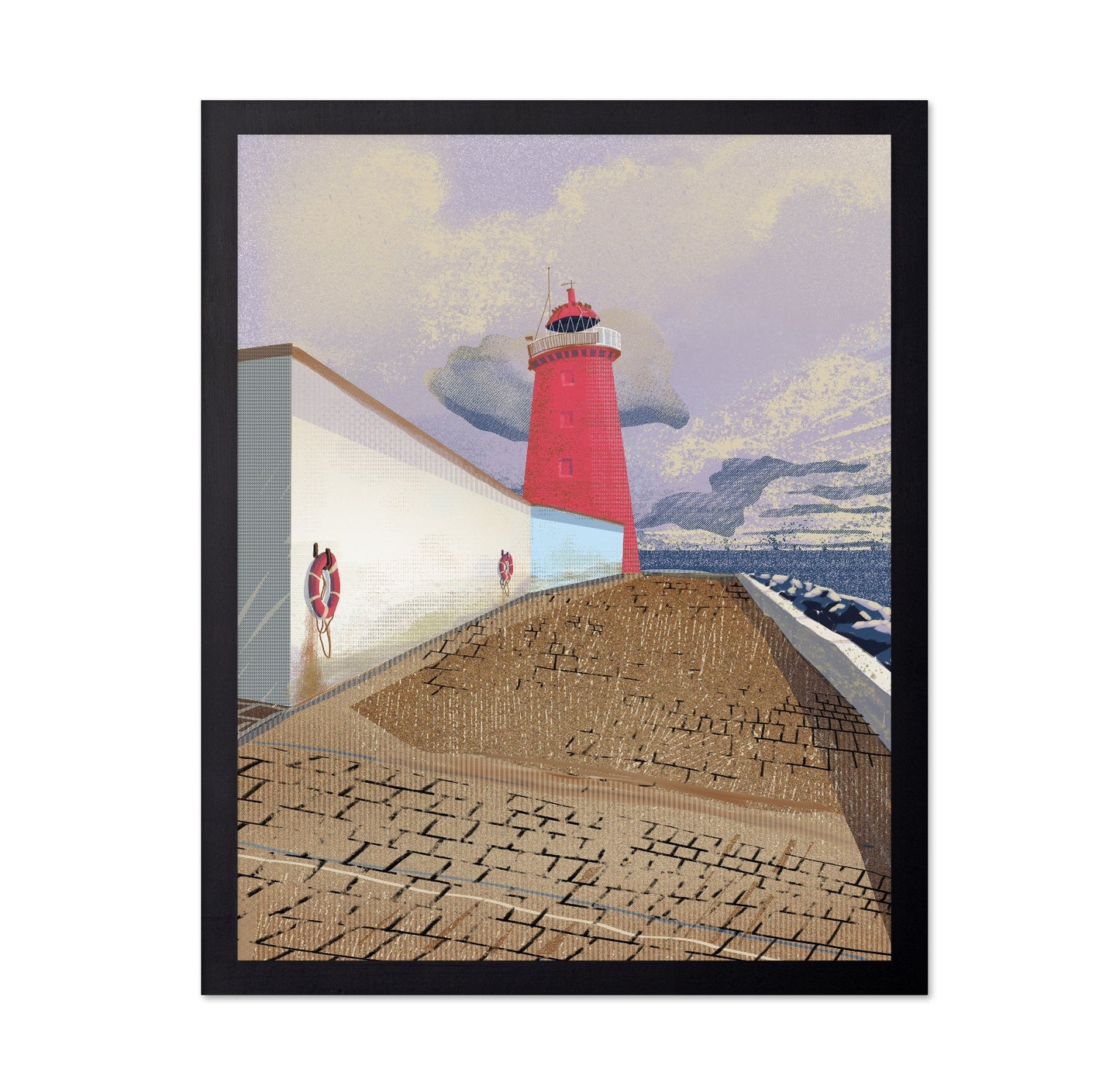 Coastal Lighthouse Path No2
