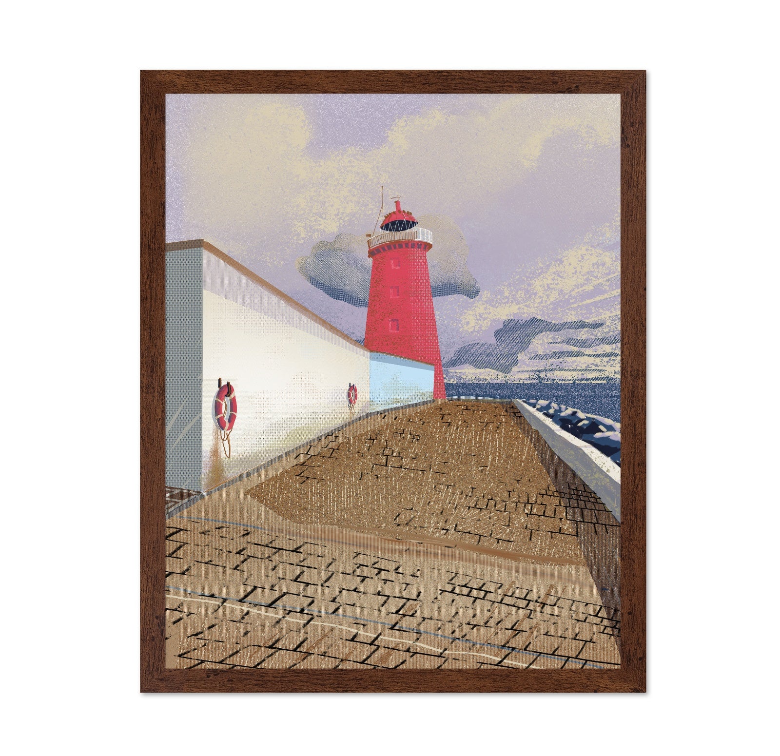 Coastal Lighthouse Path No2
