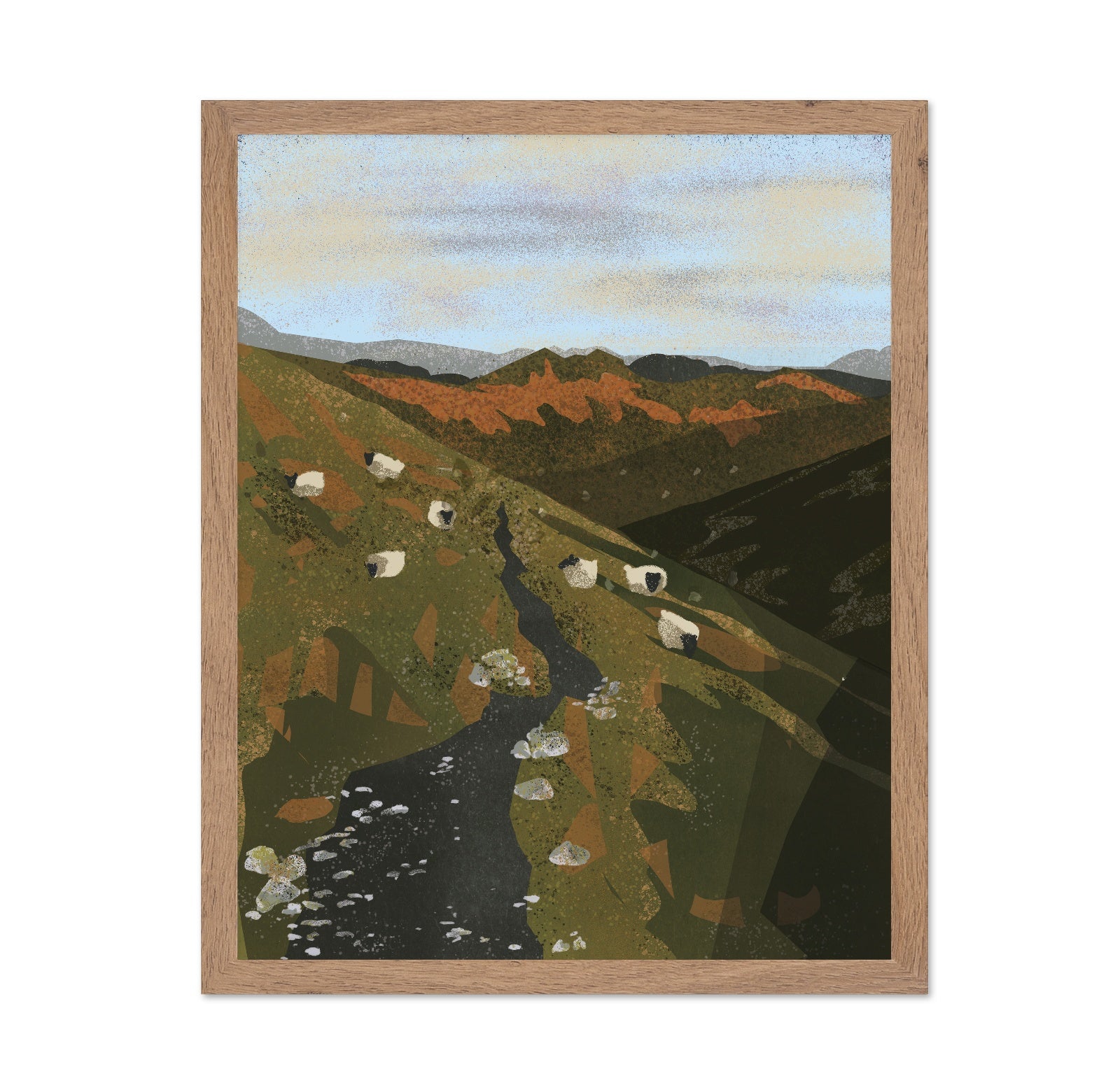Mountain Sheep Landscape