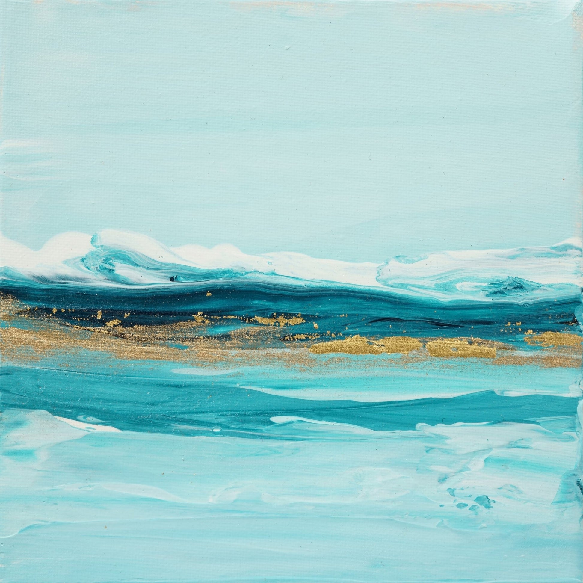 Blue Ocean Gold Horizon