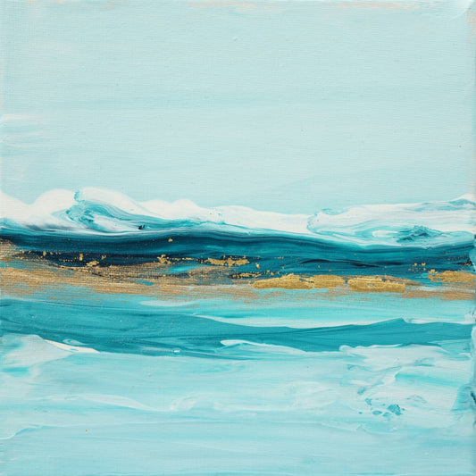 Blue Ocean Gold Horizon