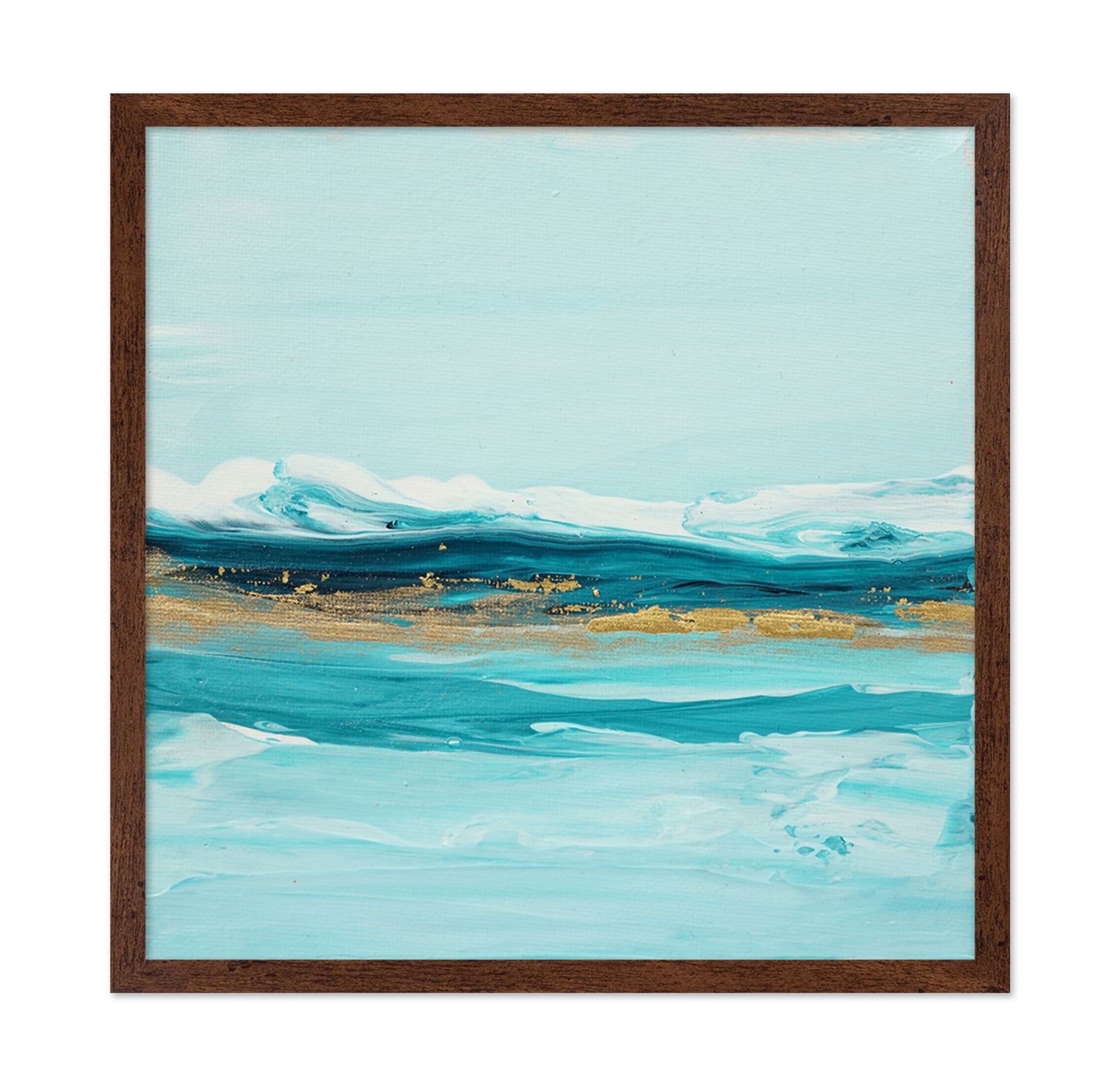 Blue Ocean Gold Horizon