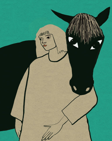 Woman With Horse