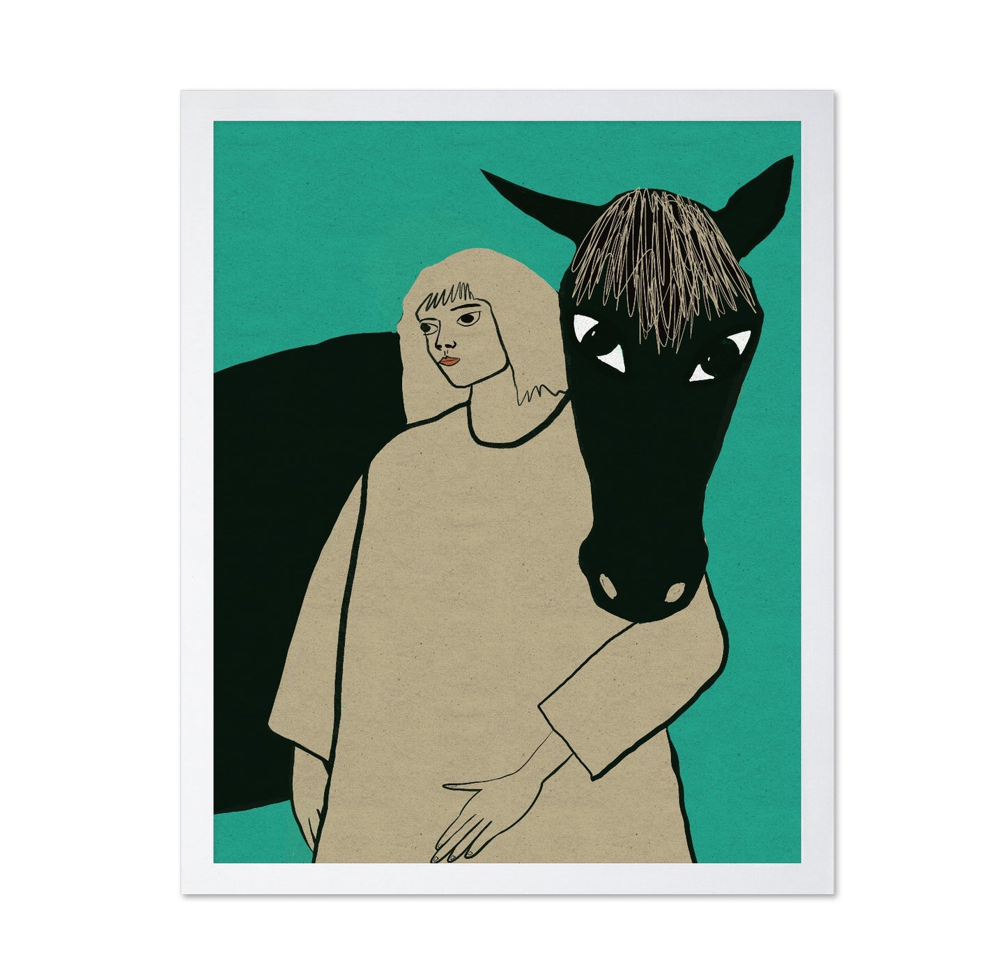 Woman With Horse