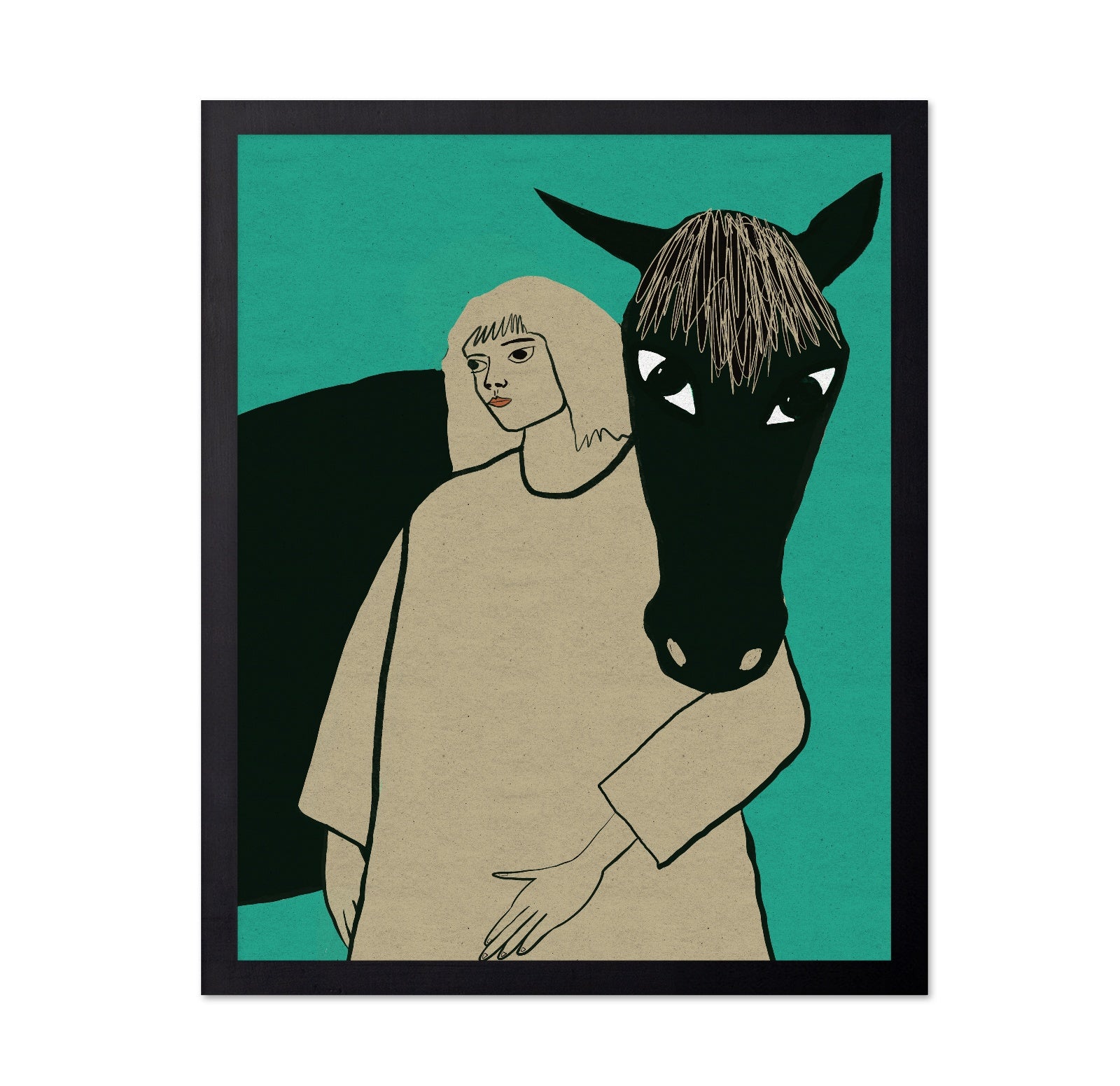 Woman With Horse