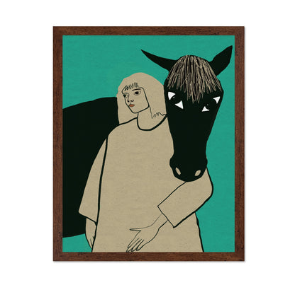 Woman With Horse
