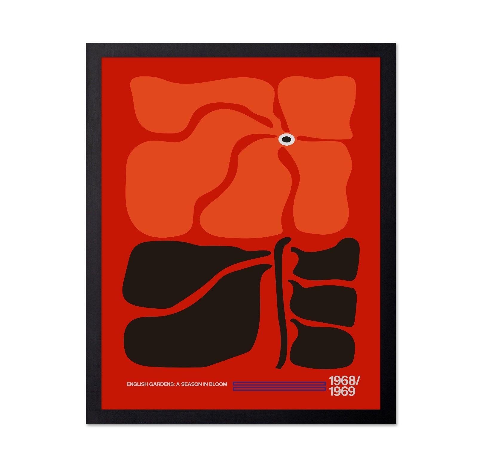 Retro Bloom Poster