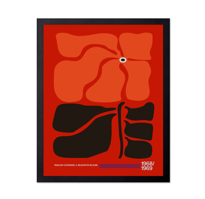 Retro Bloom Poster