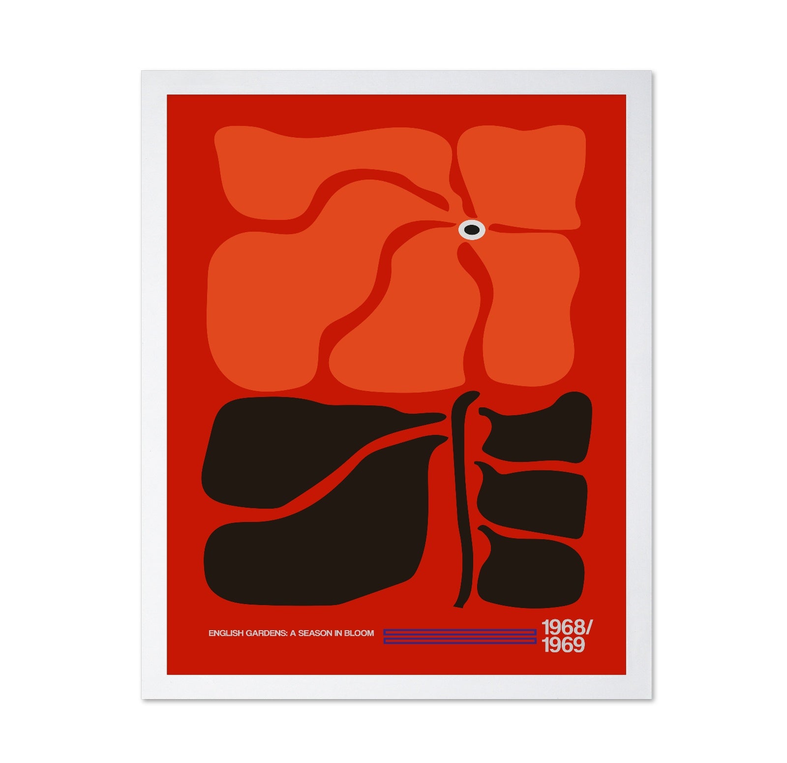 Retro Bloom Poster