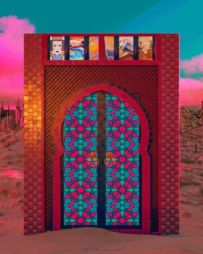 Desert Mosaic Door