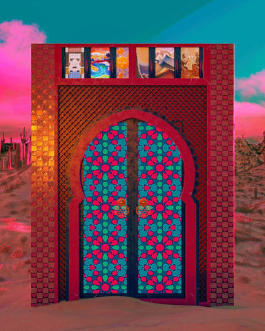Desert Mosaic Door