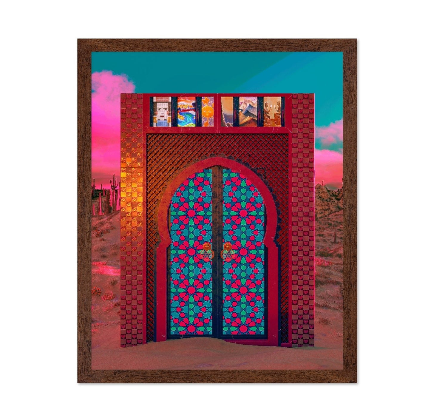 Desert Mosaic Door