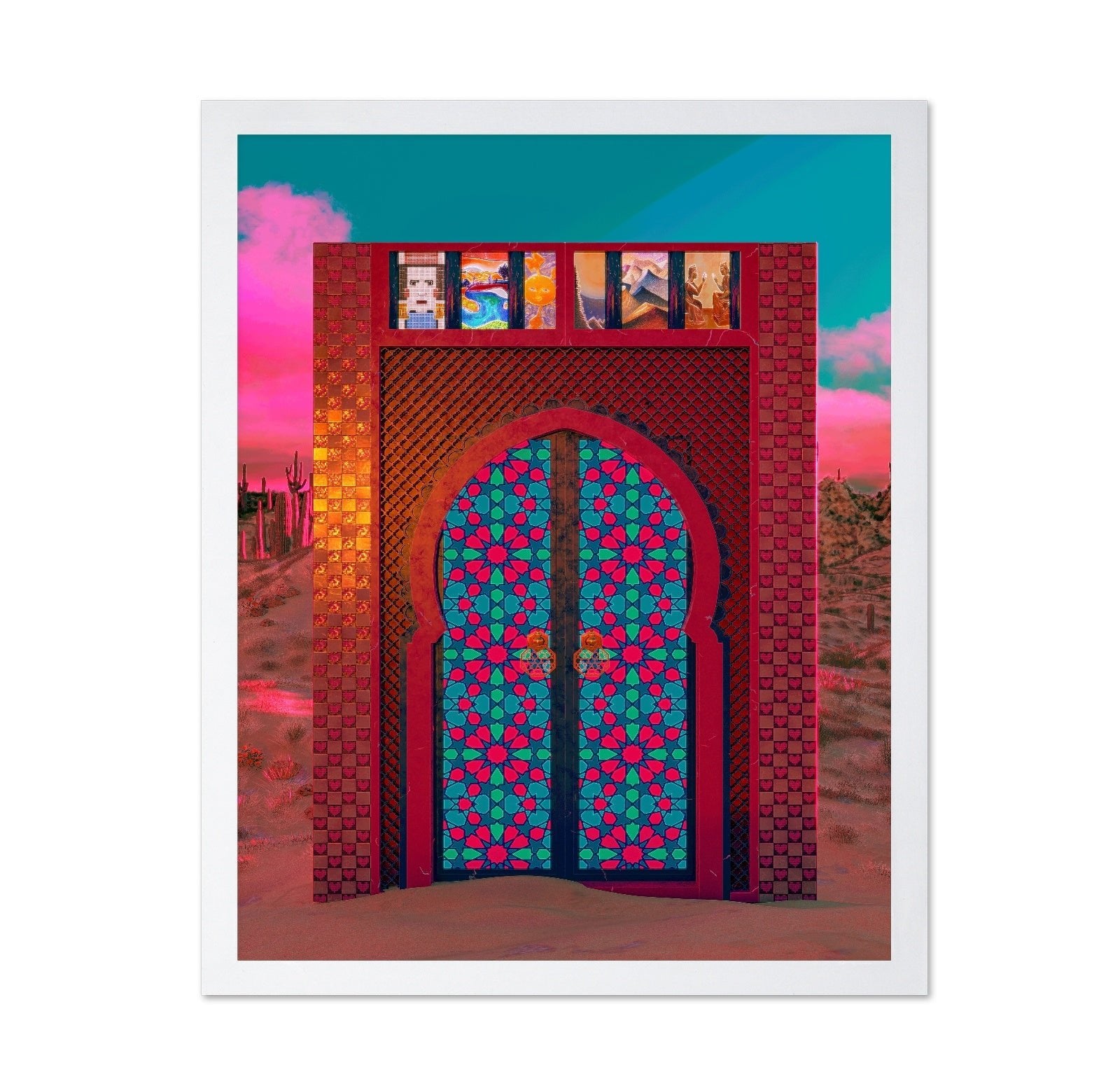 Desert Mosaic Door