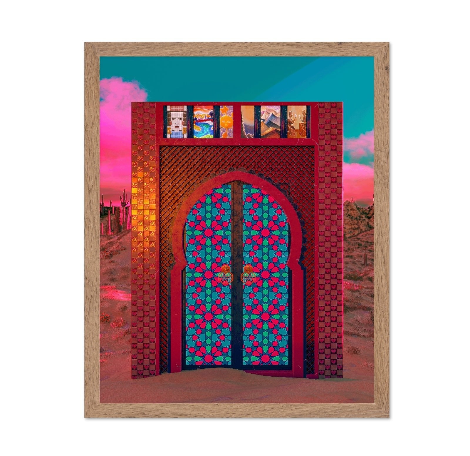 Desert Mosaic Door