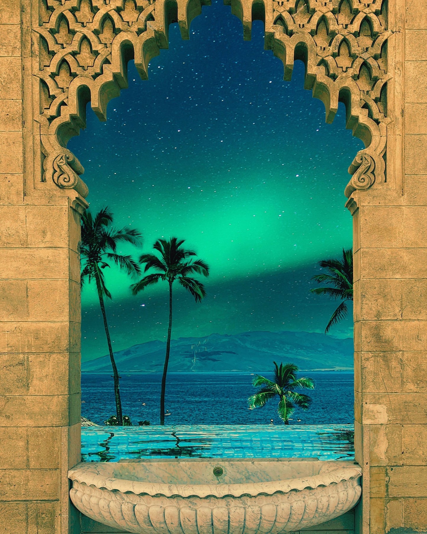 Tropical Night Arch