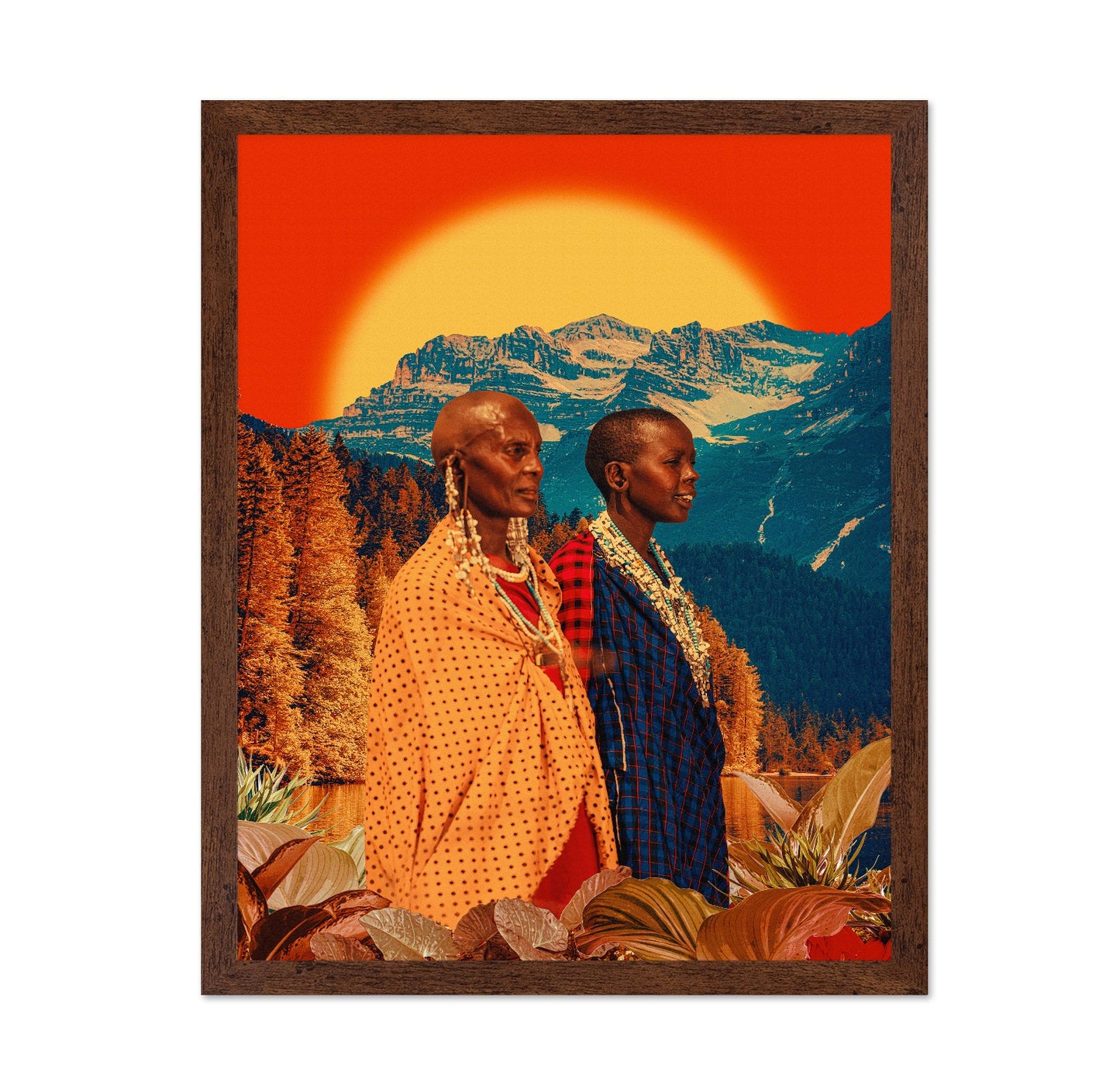 Sunset Tribal Pair
