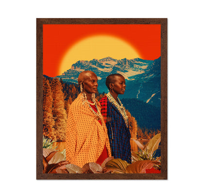 Sunset Tribal Pair