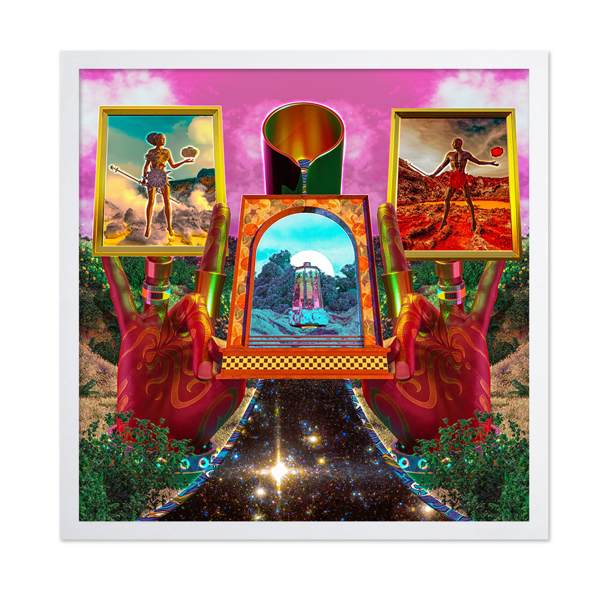 Cosmic Dual Realms