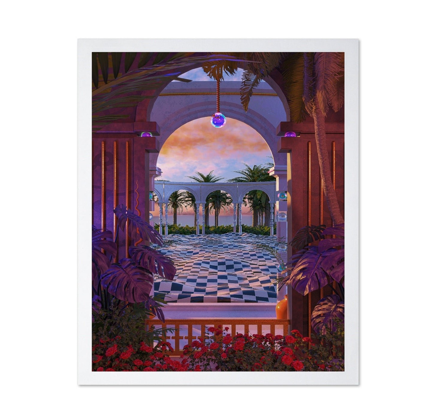 Surreal Garden Archway