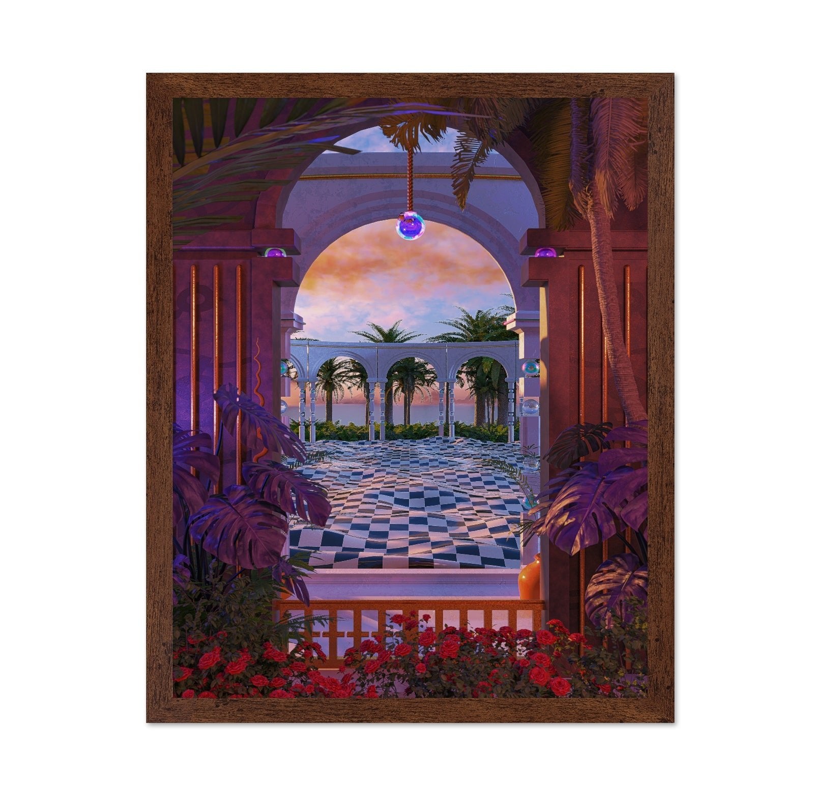 Surreal Garden Archway