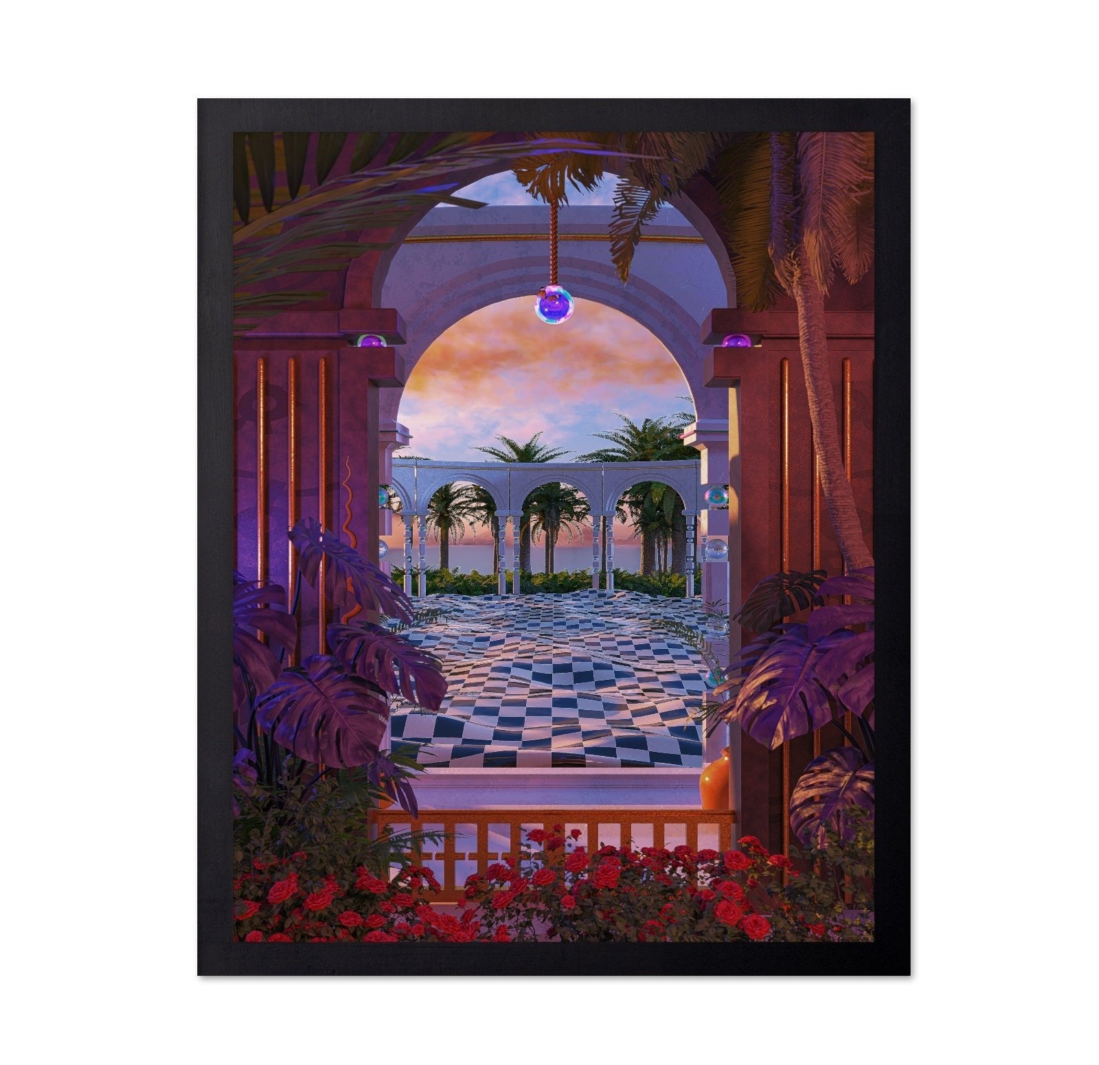 Surreal Garden Archway