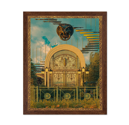 Surreal Garden Gate