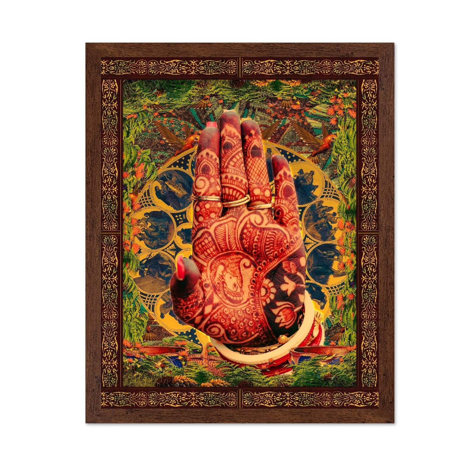 Henna Hand Collage