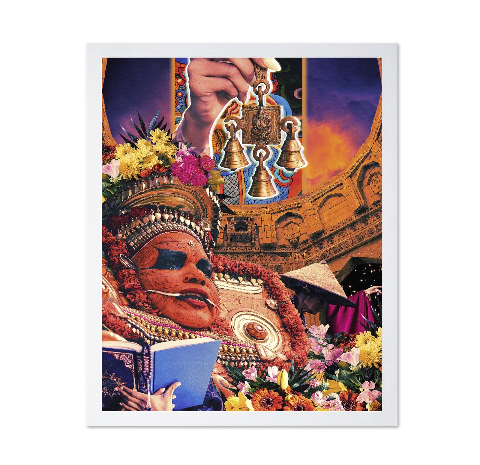 Vibrant Cultural Collage