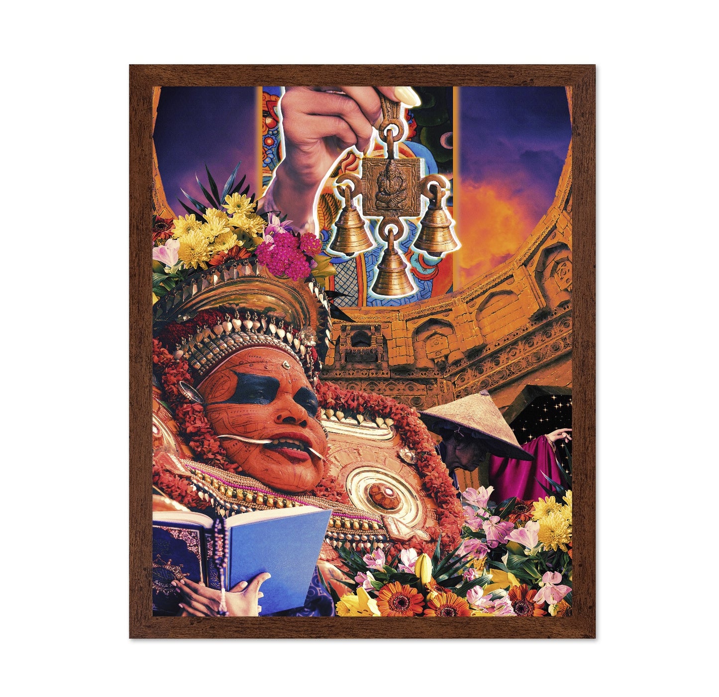 Vibrant Cultural Collage